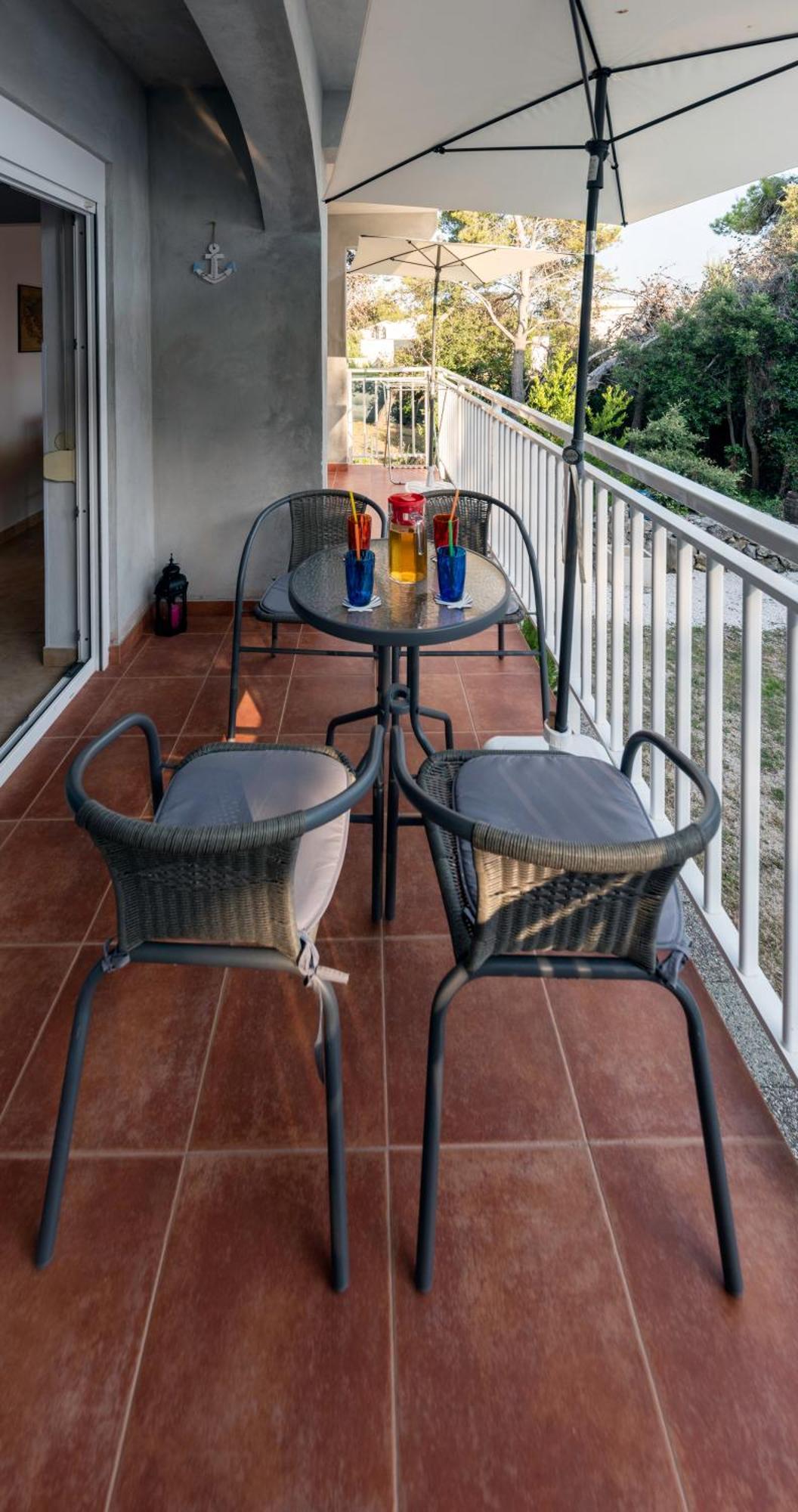 Apartment Anamaria With Seaview Petrcane Exterior foto