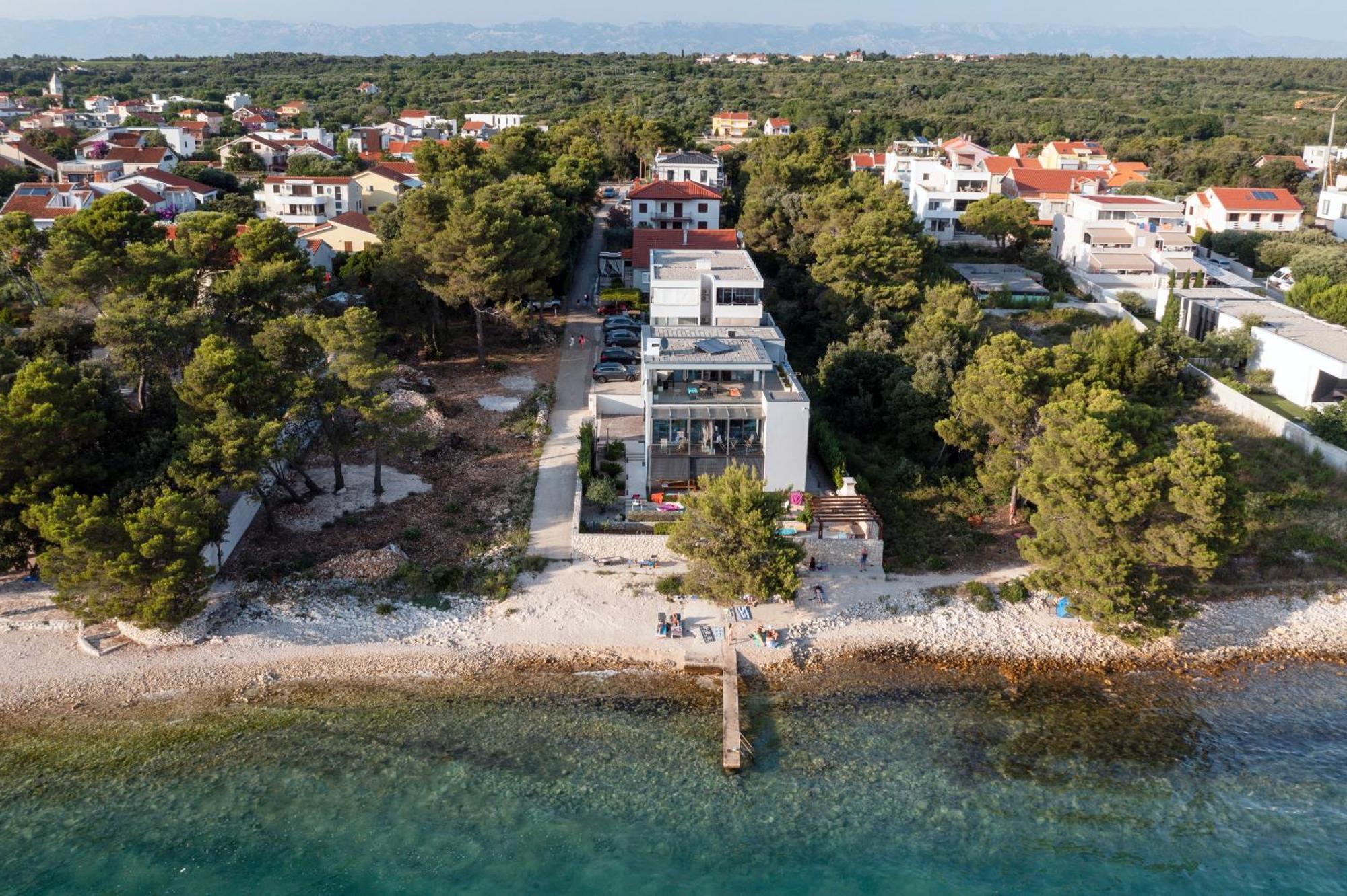 Apartment Anamaria With Seaview Petrcane Exterior foto